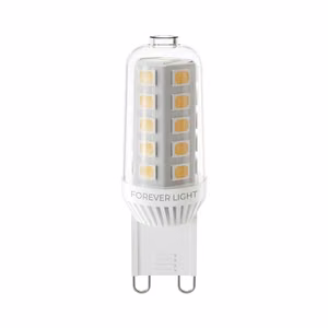 Forever Light G9 LED lemputė, 3.6W, 440lm, 6000K, keramikinė, F klasė