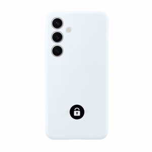 Telefono dėklas Silicone Cover Samsung A336 A33 5G / baltas / pakuotėje