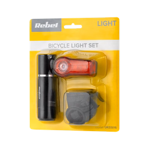 Rebel bicycle light set
