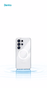 Benks Magnetic Crystal чехол (A050) для Samsung Galaxy S26 Ultra прозрачный