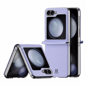 Dėklas Dux Ducis Bril Samsung F741 Z Flip6/F761 Z Flip7 FE violetinis