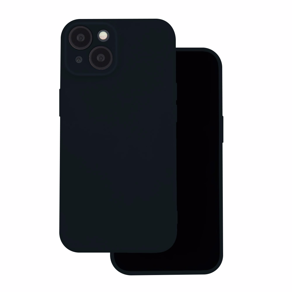 Силиконовый чехол для Samsung Galaxy S22 чёрный