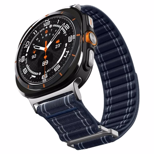 SPIGEN WBF0 dirželis SAMSUNG GALAXY WATCH ULTRA 2024 / 2025 (47 MM) tamsiai mėlynas
