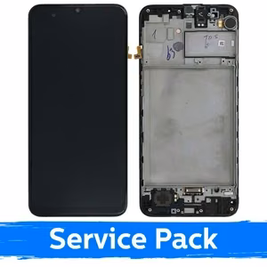 LCD дисплей для Samsung M315 M31 M217 M21s чёрный (Service Pack)