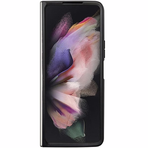 Guess Glitter Script dėklas telefonui Samsung Galaxy Z Fold 5 - juodas