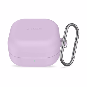 Tech-Protect Silikoninis Hook Dėklas for Samsung Galaxy Buds 4 / 4 Pro - violetinis