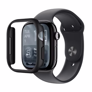 AmazingThing Minimal apsauginis dėklas Apple Watch Series 11 46mm - Juodas