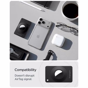 Spigen AirFit 2 2-Pack Case for Apple AirTag 1/2 - Black
