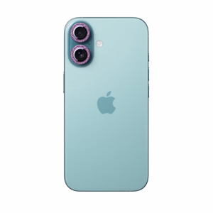 Joyroom JR-MSF0302 apsauginis stiklas iPhone 16/16 Plus objektyvams - rožinė