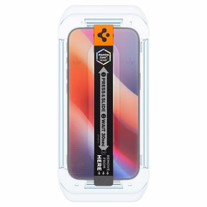 Spigen Glas.TR EZ Fit 2-jų rinkinys grūdintas stiklas iPhone 17 Air - skaidrus