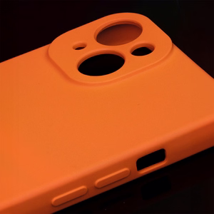 Silikoninis dėklas, skirtas "Xiaomi Redmi 13c 5G orange