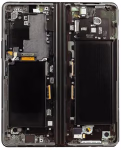 Originalus Samsung F926 Z Fold3 5G LCD ekranas su jutikliniu ekranu (vidinis), Phantom Black spalvos (naudotas, C klasė)