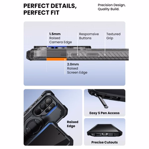 Supcase iBlason ArmorBox Clip Mag MagSafe чехол для Samsung Galaxy S26 Ultra чёрный