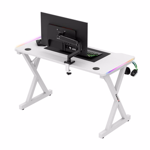 Huzaro Hero 2.3 RGB žaidimų stalas baltos