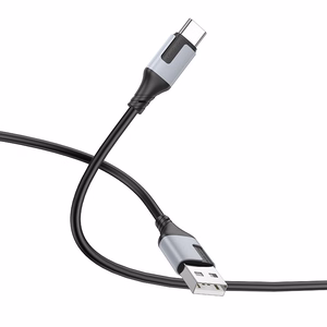 Кабель Borofone BX101 USB-A на USB-C 1.0m чёрный