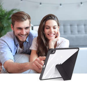 DUX DUCIS dėklas MAGI (m) su pieštuko laikymo vieta skirtas iPad Pro 13 (2024) - juodas (m)