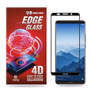 Crong Edge Glass 4D Full Glue grūdintas apsauginis ekrano stiklas, skirtas Huawei Mate 10