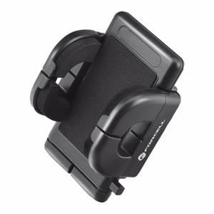 Automobilinis universalus telefono laikiklis Forcell (17cm) Long arm tvirtinamas ant stiklo, juodas