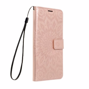MEZZO Dėklas telefonui SAMSUNG A22 5G mandala rožinis auksas