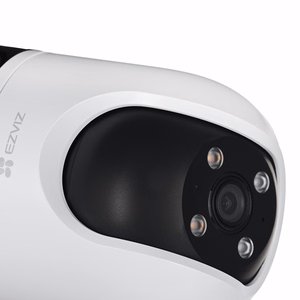 EZVIZ H9c Dual – lauko Wi-Fi valdoma kamera su dviem 5 MP objektyvais, 4 mm objektyvu, spalviniu naktiniu matymu ir sekimu iki 8 m (CS-H9c)