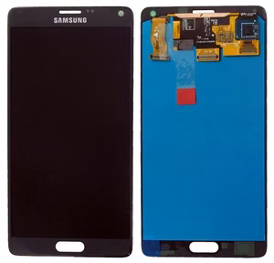 LCD экран Samsung N910 Note 4 с тачскрином чёрный Оригинал (сервисная упаковка)