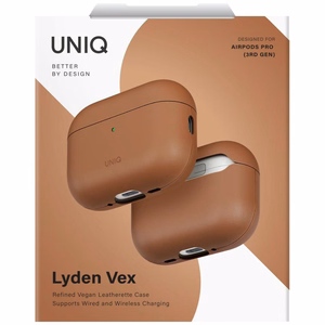 Чехол Uniq Lyden Vex для AirPods Pro 3 (коричневый)