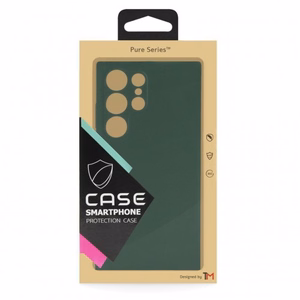 Telefono dėklas TM Pure Silicone, skirtas Samsung A536 A53 5G / Tamsiai žalias / (Blister)