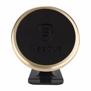 Baseus automobilinis laikiklis 360 magnetinis auksinis