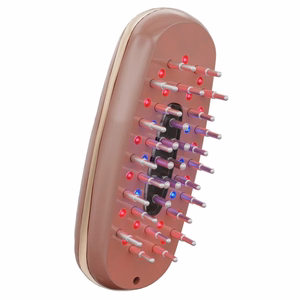 Beautifly LaserBoost Pro plaukų ir galvos odos priežiūros šukos, rožinio aukso spalvos