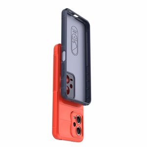 Magic Shield dėklas telefonui Xiaomi Redmi Note 12 5G / Poco X5 5G lankstus šarvuotas dėklas juoda
