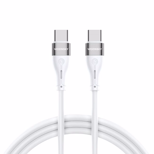 Wozinsky WSTCC1 кабель USB-C USB-C PD 65W 1м - белый