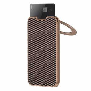 Benks Wallet Magnetic ArmorGo Kevlar Stand Auksinė
