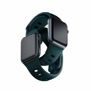 38/40/41/42 mm Evergreen (small) - 3mk Silicone Watch Strap for Apple