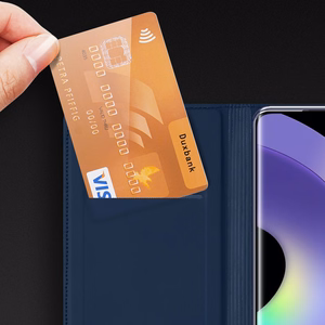 Чехол Dux Ducis Skin Pro для Samsung Galaxy A54 5G книжка-кошелёк с подставкой чёрный