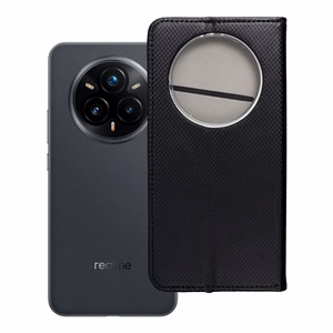 SMART CASE knygos dėklas REALME 14 PRO PLUS juodas