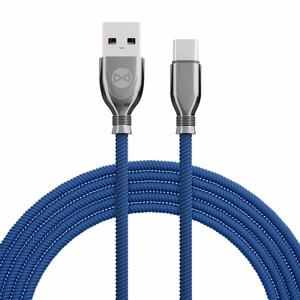 Forever Tornado кабель USB - USB-C 1,0 м 3A тёмно-синий