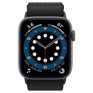 Spigen Fit Lite ремешок для Apple Watch 4/5/6/7/8/9/SE/Ultra (42/44/45/49 mm) - чёрный