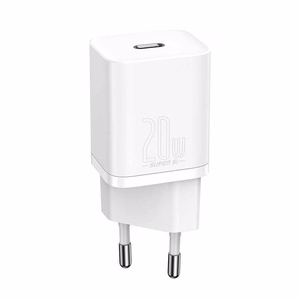 Charger Baseus Super Si 20W USB-C white CCSUP-B02
