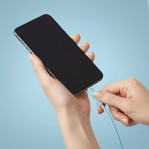 Кабель USB C to USB C Forcell F-Energy QC4.0 PD 5A 100W Silicone 1 m C347 синий