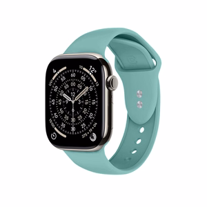 Crong Liquid strap for Apple Watch 38 / 40 / 41 / 42 mm, turquoise