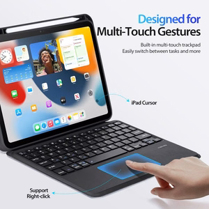 Dux Ducis чехол DK складной с беспроводной клавиатурой для iPad 10 (2022) чёрный