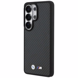 BMW M Kevlar Logo чехол MagSafe для Samsung Galaxy S26 Ultra чёрный