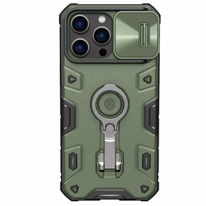 Чехол Nillkin CamShield Armor Pro для Apple iPhone 14 Pro Max зелёный