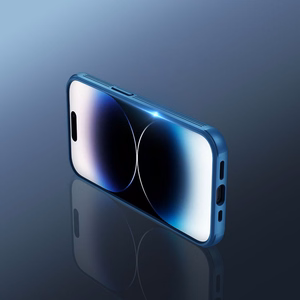 Dėklas Nillkin CamShield Pro Apple iPhone 14 Pro mėlynas