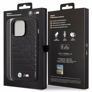 Dėklas telefonui BMW Bi Pattern iPhone 14 Pro 6.1 - juodas