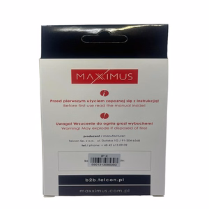 Аккумулятор MAXXIMUS IPHONE X 2716mAh