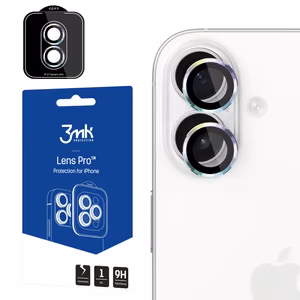 3mk Objektyvo apsauginis stiklas Pro fotoaparatui iPhone 17 - įvairiaspalvis