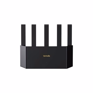Tenda TX2L Pro belaidis maršrutizatorius Gigabit Ethernet dviejų dažnių (2.4 GHz / 5 GHz) juodas