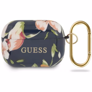 Guess GUACAPTPUBKFL03 AirPods Pro чехол синий/синий N.3 Flower Collection