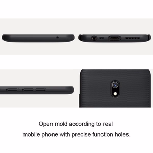 Nillkin Super Frosted Shield dėklas telefonui Xiaomi Redmi 8A - juodas
